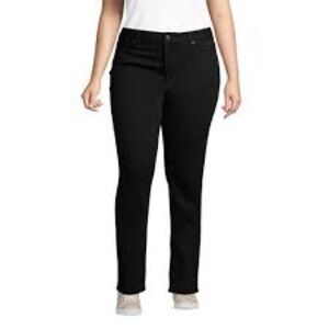 Sonoma Women's Black Straight Leg Jeans